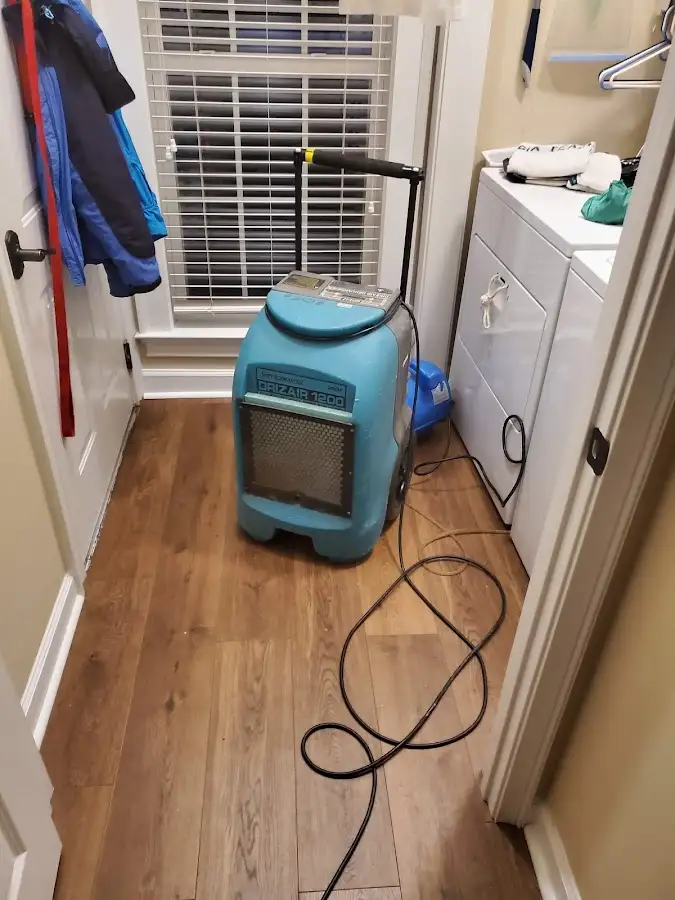 Commercial dehumidifier deployed for Crawl Space Restoration in Polk